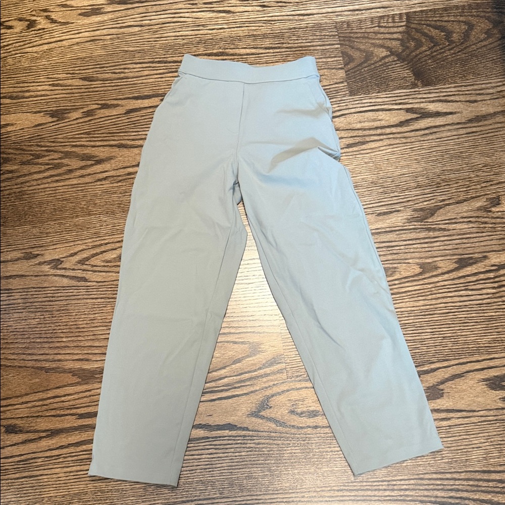 lululemon athletica Light Gray Ankle Pants